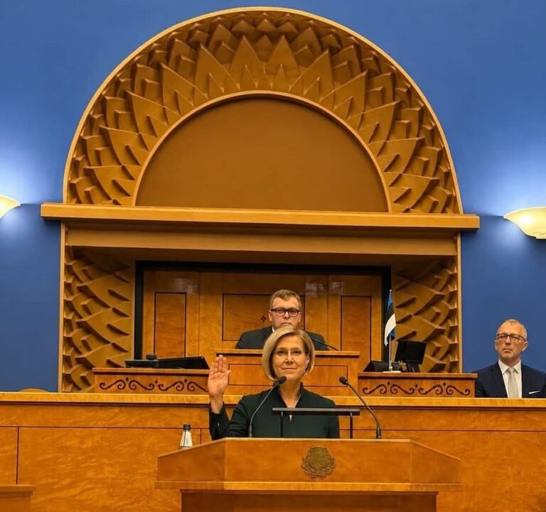 Ülle Madise Eesti Vabariigi president